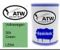 Preview: Volkswagen, Silk Green, LE6A: 500ml Lackdose, von ATW Autoteile West.